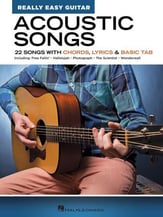 Really Easy Guitar: Acoustic Songs Guitar and Fretted sheet music cover